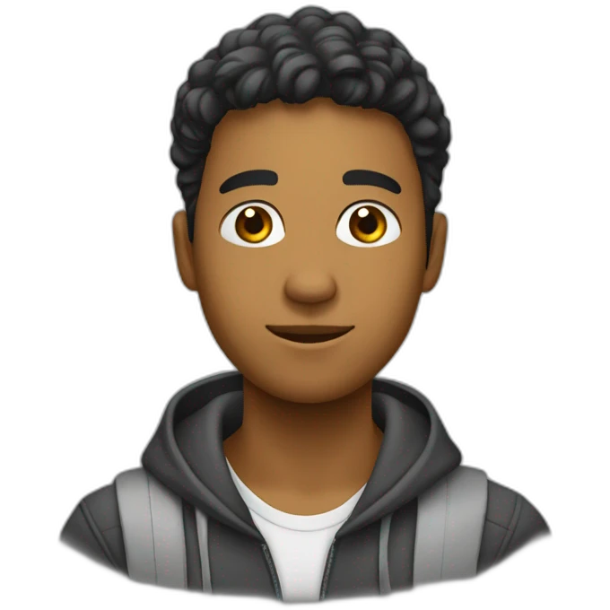 Estudiante despeinado emoji