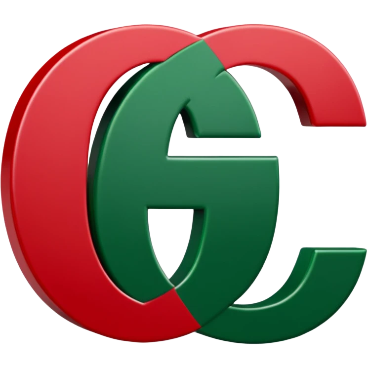 Greggpoppedyabxtch but the G as the Gucci logo emoji