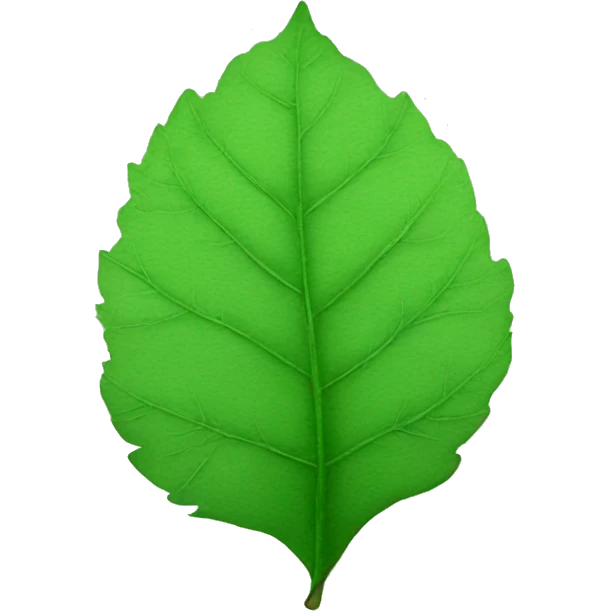 Leaf emoji