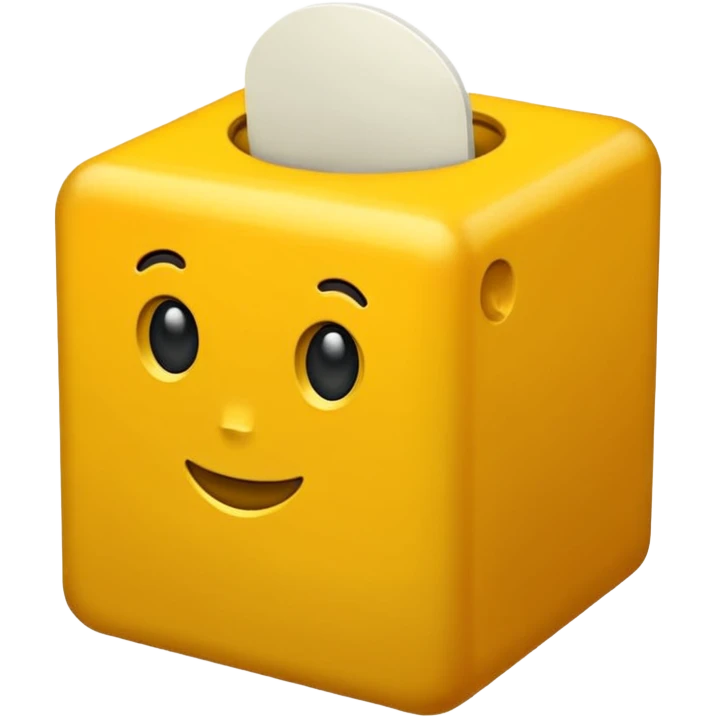 Белый Бумбокс с неоновыми колонками emoji