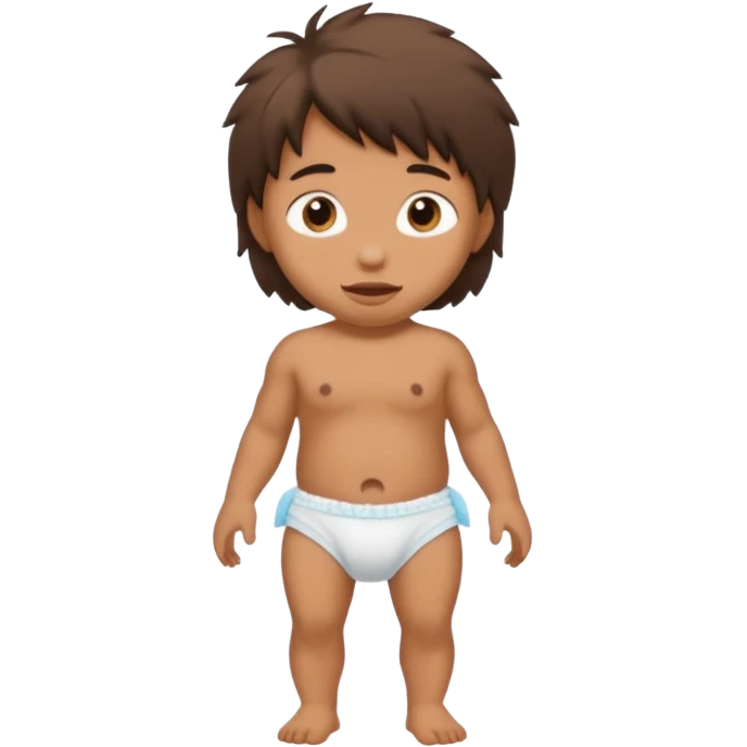 Mowgli disposable diaper emoji