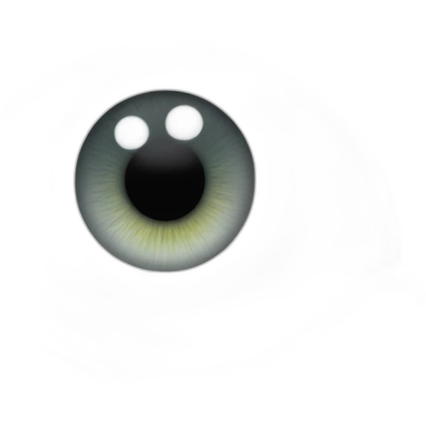 oeil blanc emoji