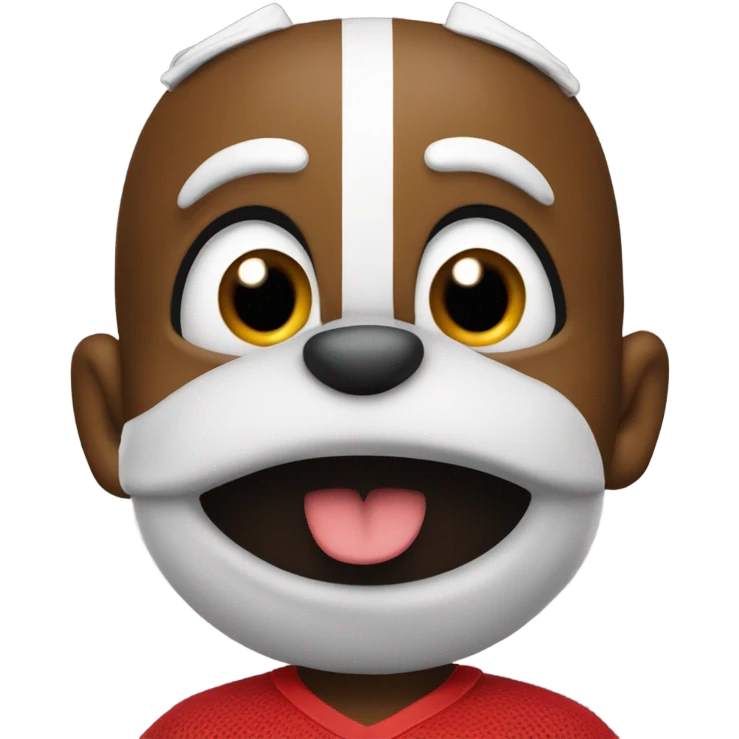 Brutus the buckeye mascot emoji