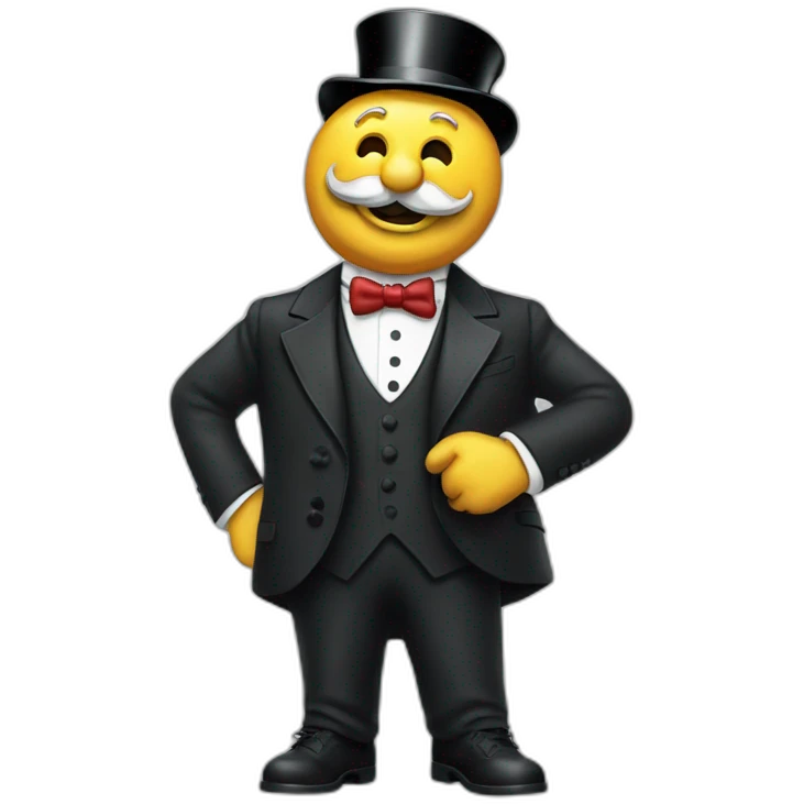 Mr monopoly emoji