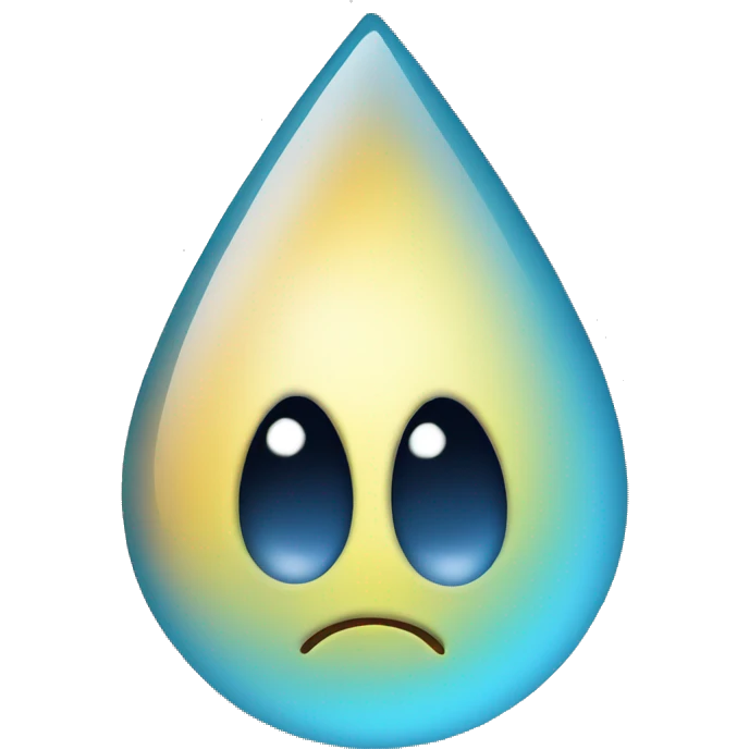 teardrop emoji