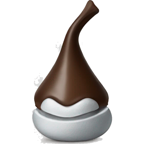 Hershey kisses emoji