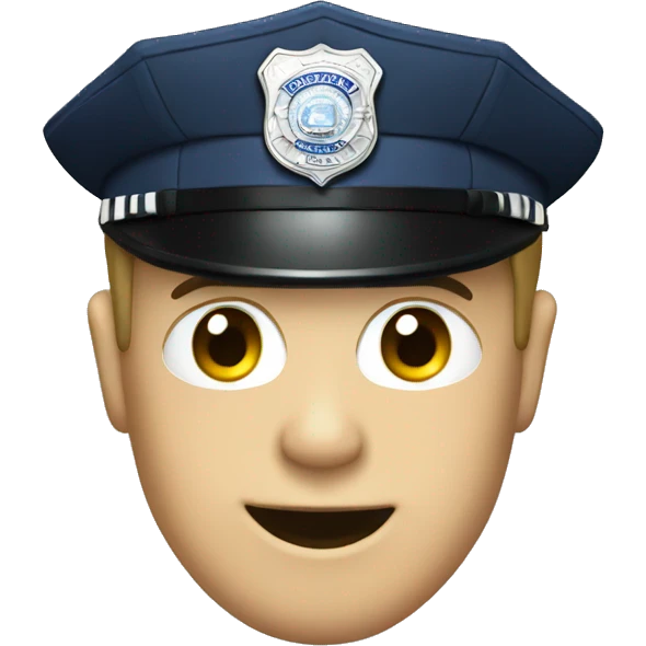 police badge emoji
