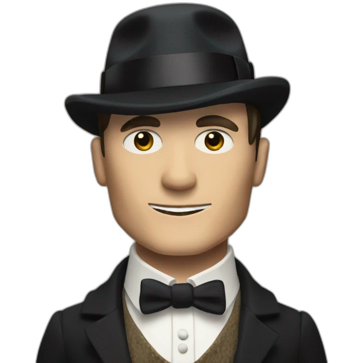 Tommy shelby peaky blinders drinking whisky emoji