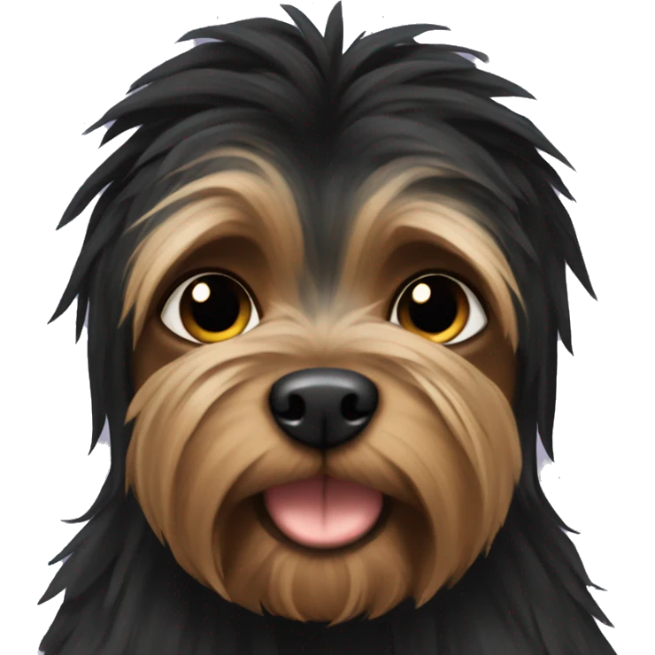 Black yorshire emoji