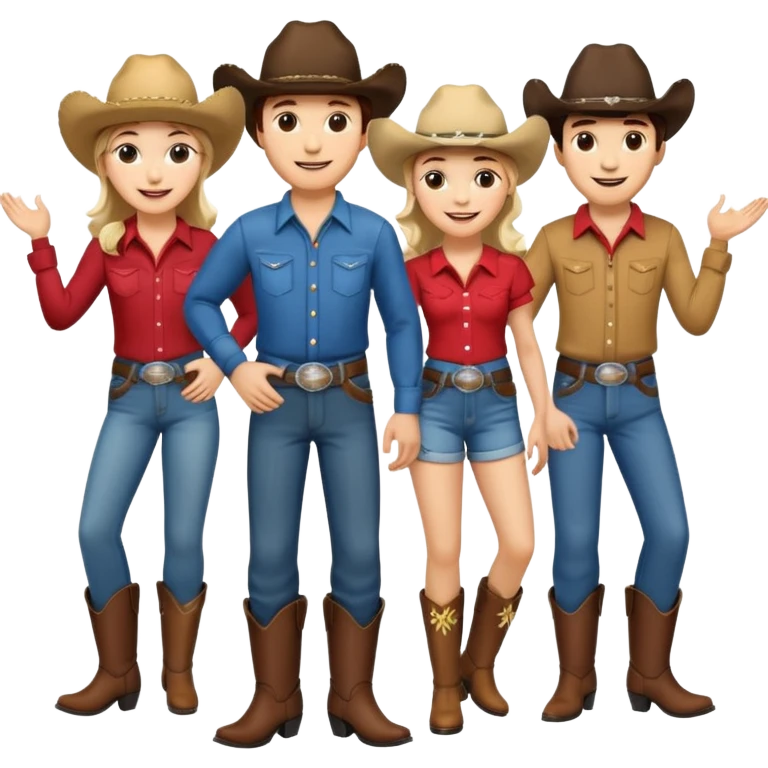 Line dancen emoji