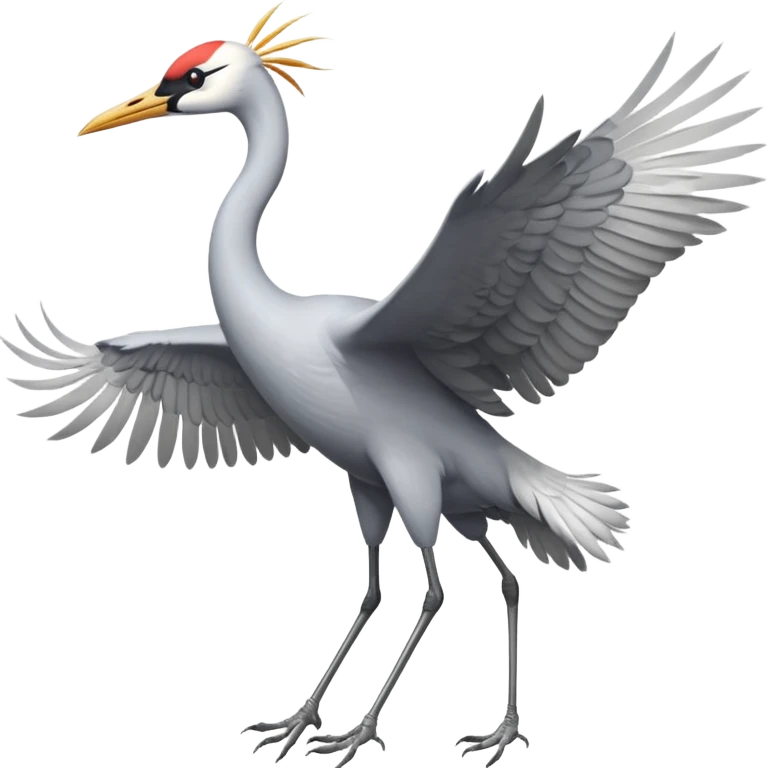  bird crane flies emoji