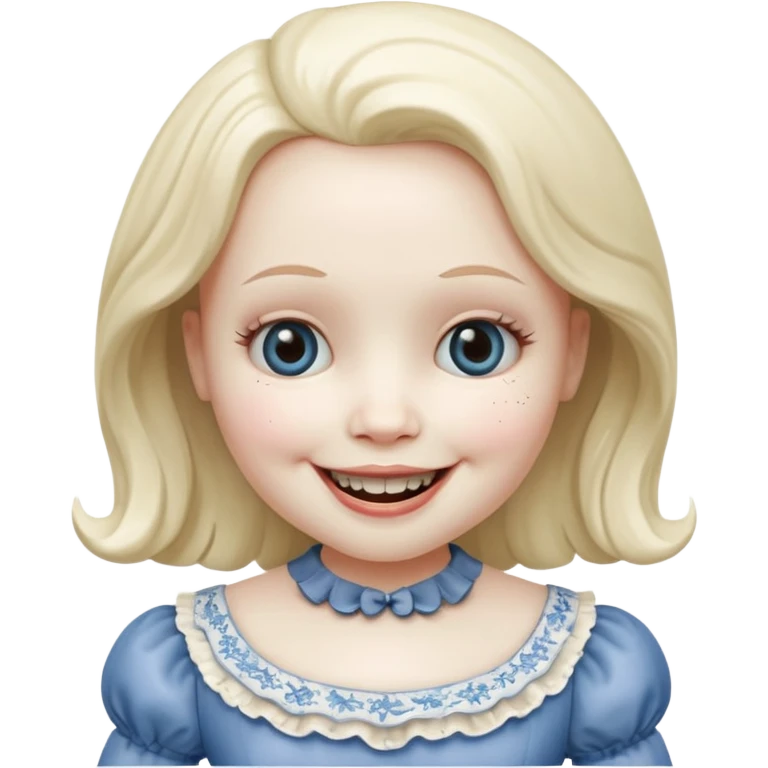 
Talking doll – Creepy smile











 emoji
