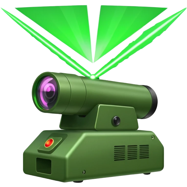 military laser emoji