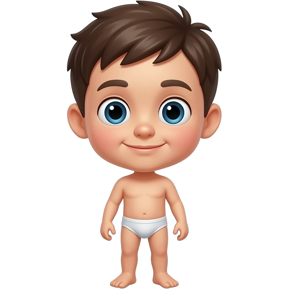 Голый Мальчик без трусов emoji