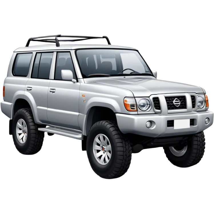Nissan Patrol - Nissan (Model Year: 2022) (Iconic colour: Silver) emoji