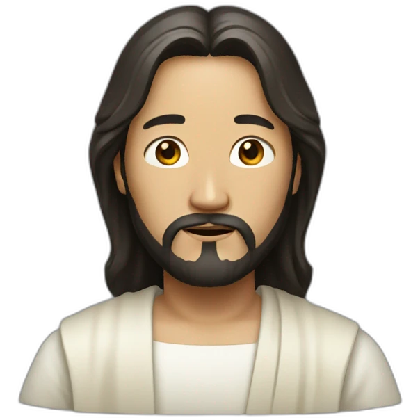 Chinese jesus emoji