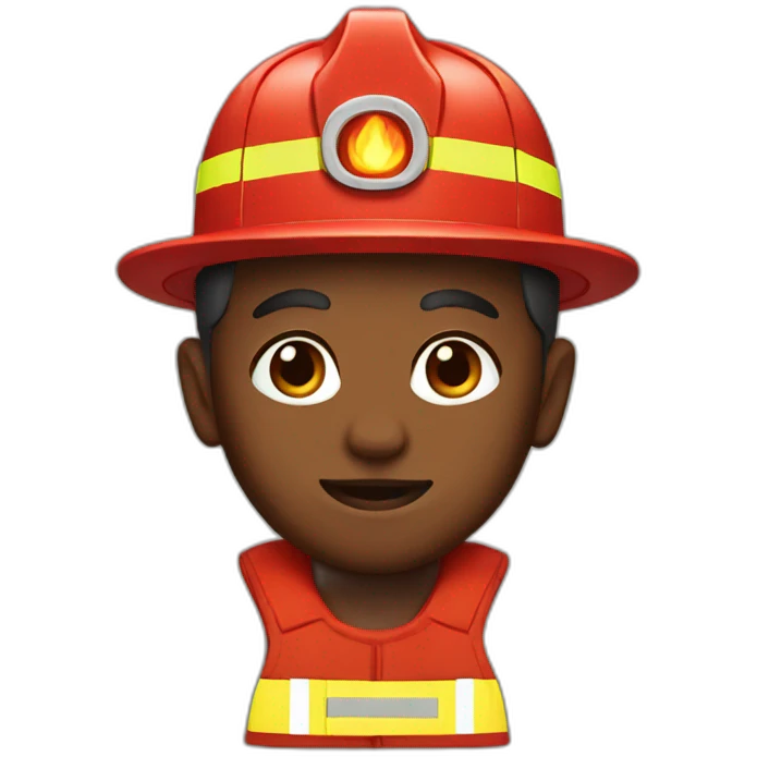 Fire man emoji