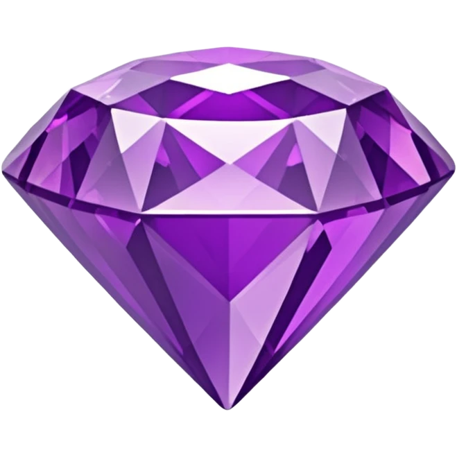 purple cian diamond emoji