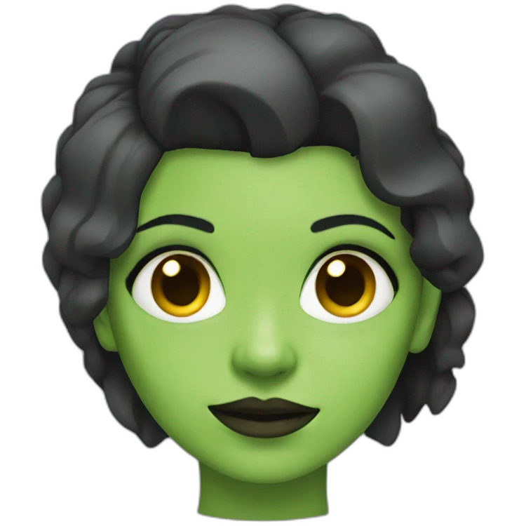 Female frankenstein with scars emoji
