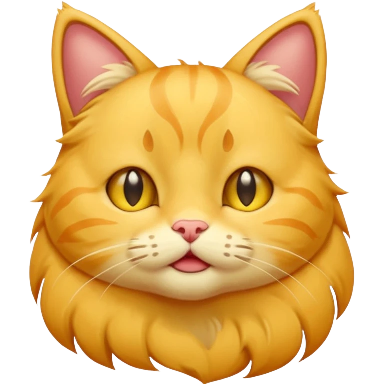 yellow cat (looks like this 😸😺🐱) with tears streaming down its cheeks (like this 😭) emoji
