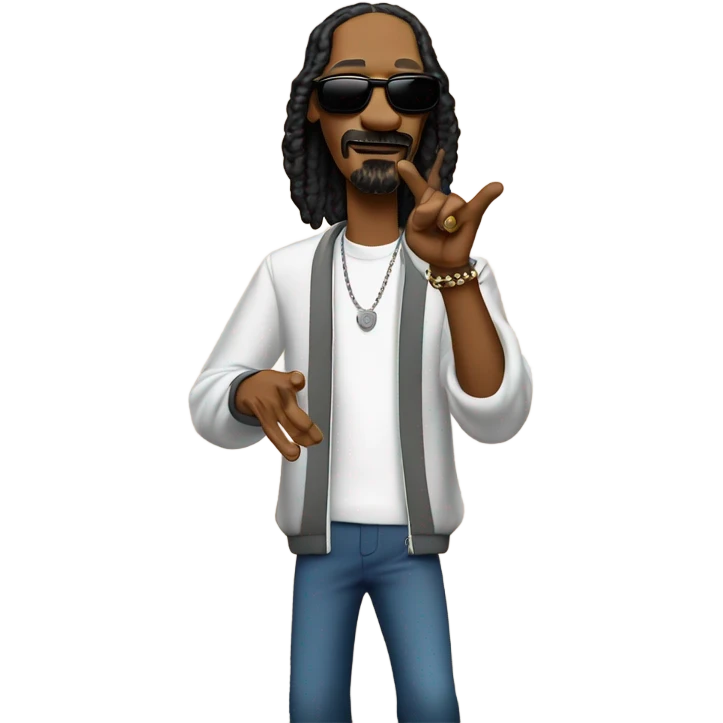 Snoop dogg mic drop emoji