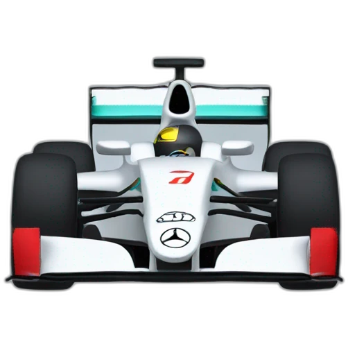 Mercedes Formula 1 emoji