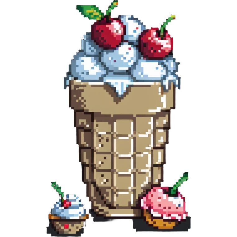 cream soda with a scoop of ice cream and a cherry on top emoji