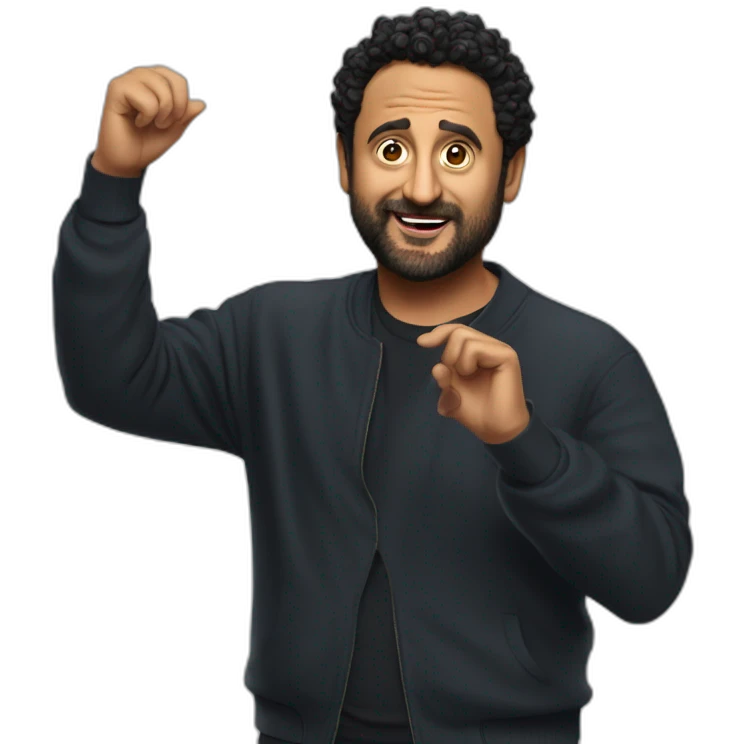 cyril hanouna tyran emoji