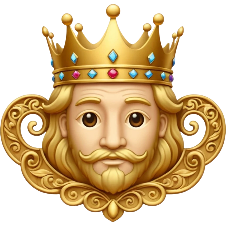 Create King Of Arts logo emoji