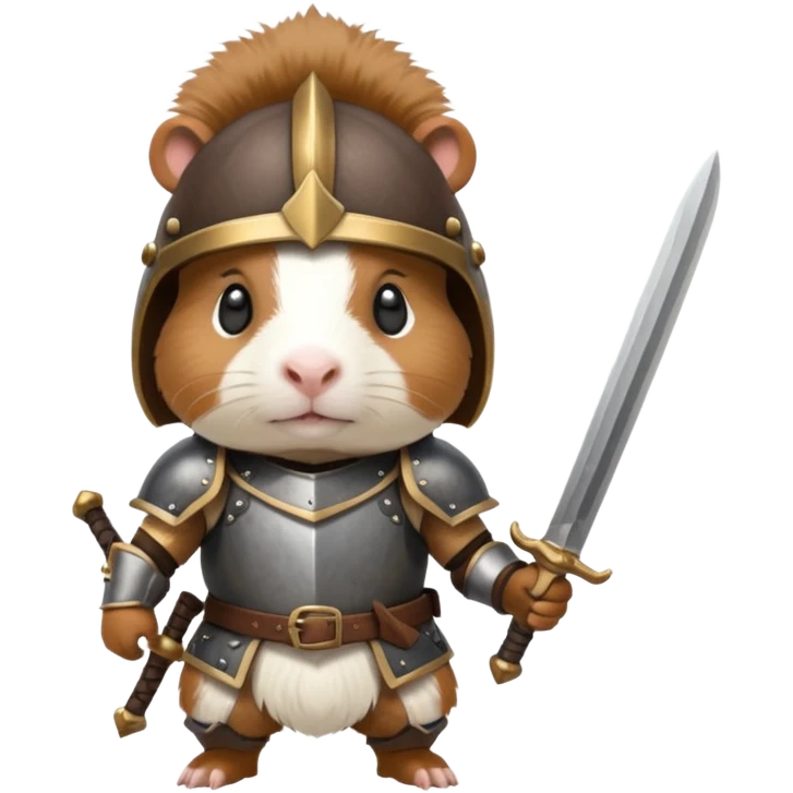 Guinea pig warrior emoji