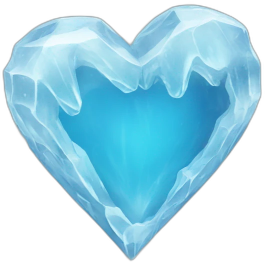 ice heart emoji