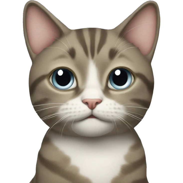 Funny meme cat play emoji