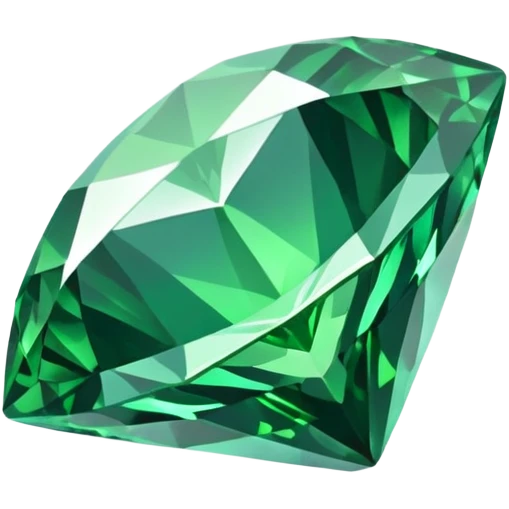 Green daimond emoji