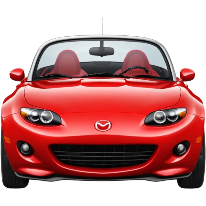 make an Mazda MX-5 series NA with the pop head lights emoji
