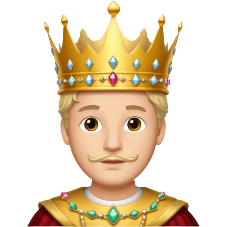 Make it based off a king emoji