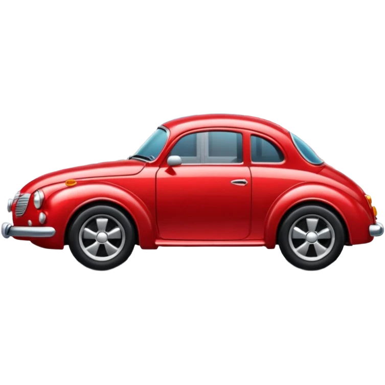 car parked on the street emoji