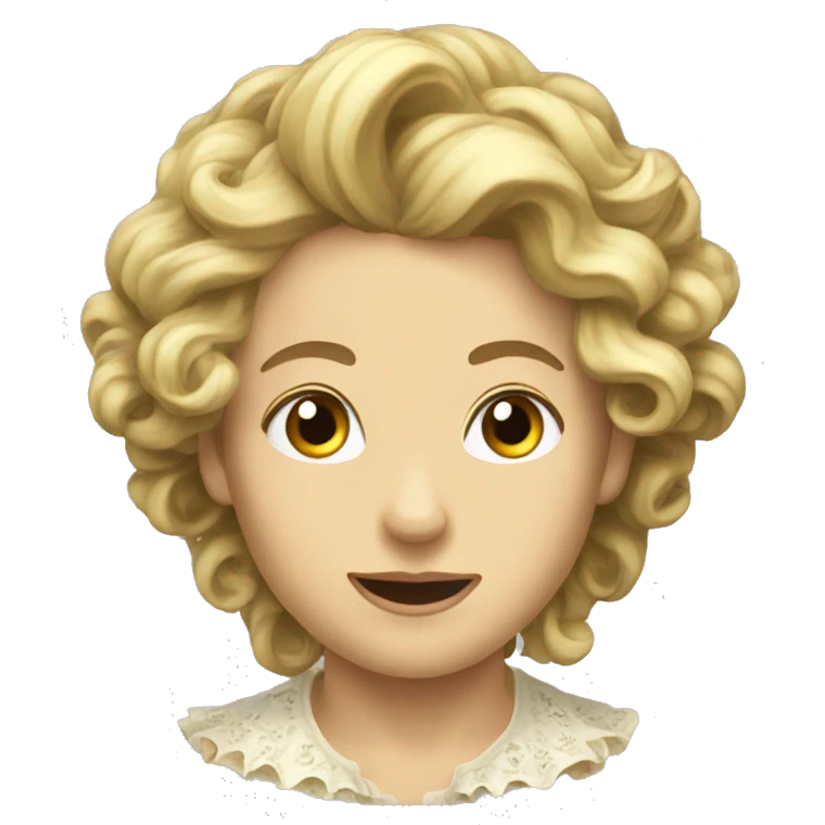 Creat a rococo emoji emoji