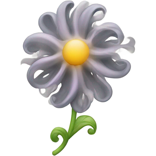 Flower smoking emoji