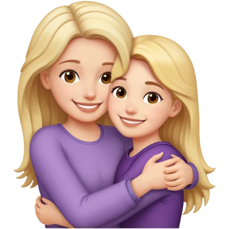 Tía y sobrina  emoji