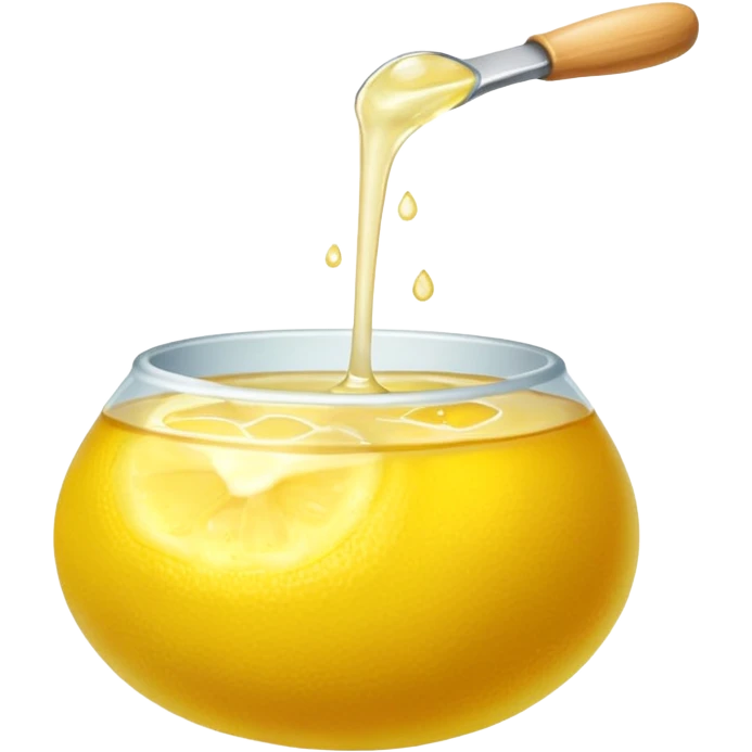 sugar sirup and lemon emoji