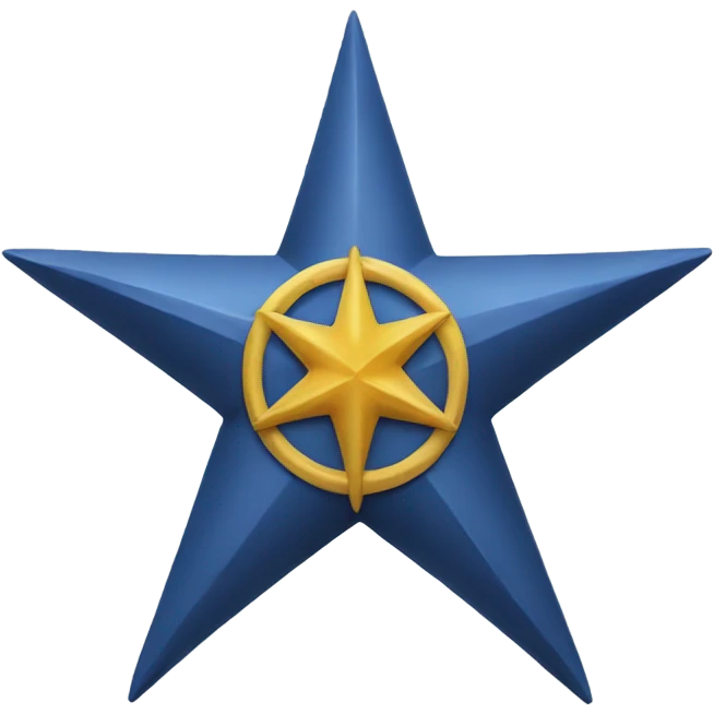 Nine pointed star emoji