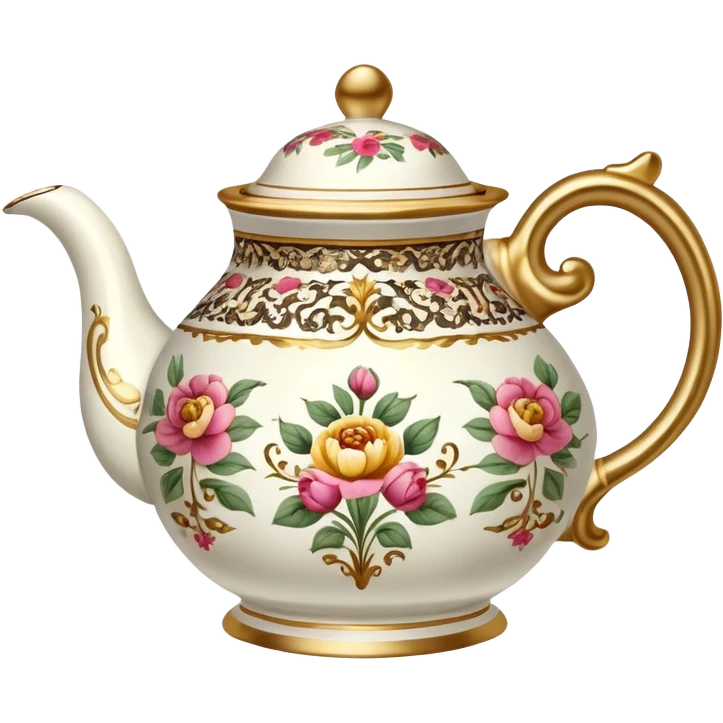 vintage fancy tea pot emoji
