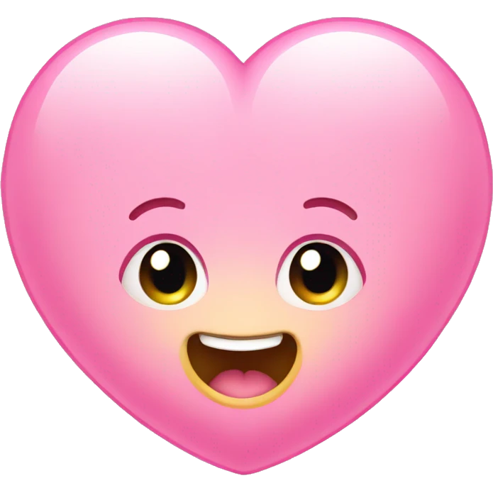 pink kawaii cute heart emoji emoji