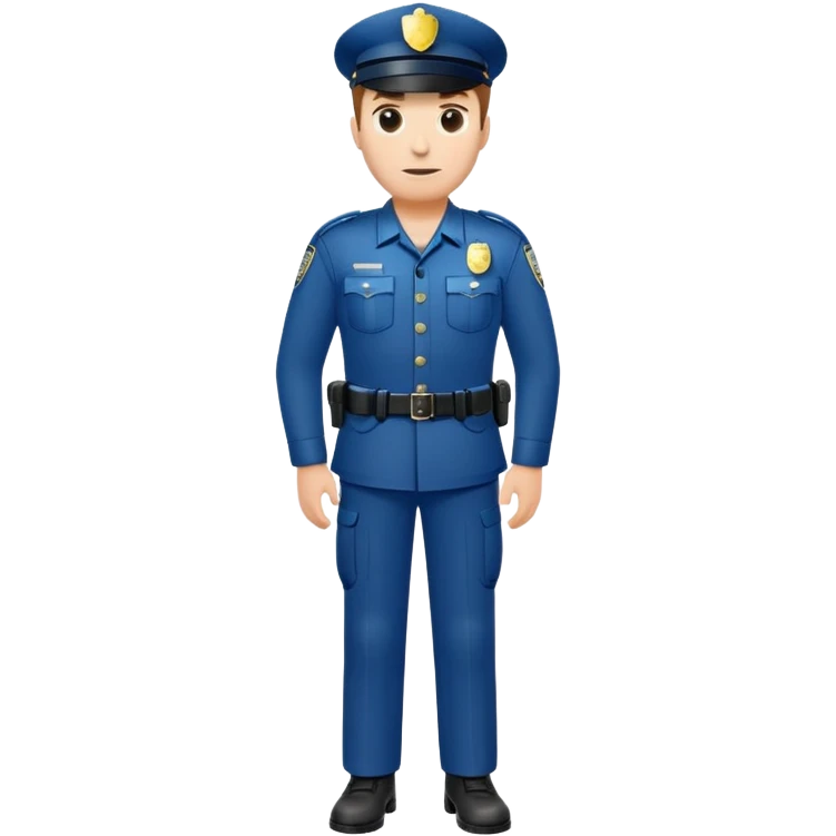 policeman full body emoji