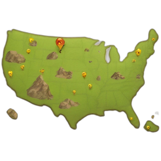 map to death emoji