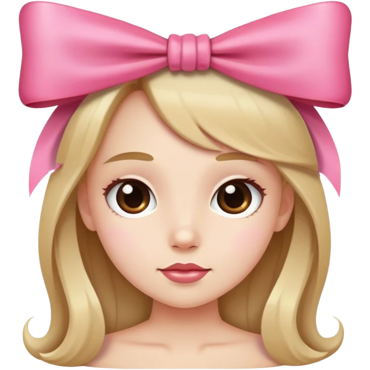 Girly girl emoji