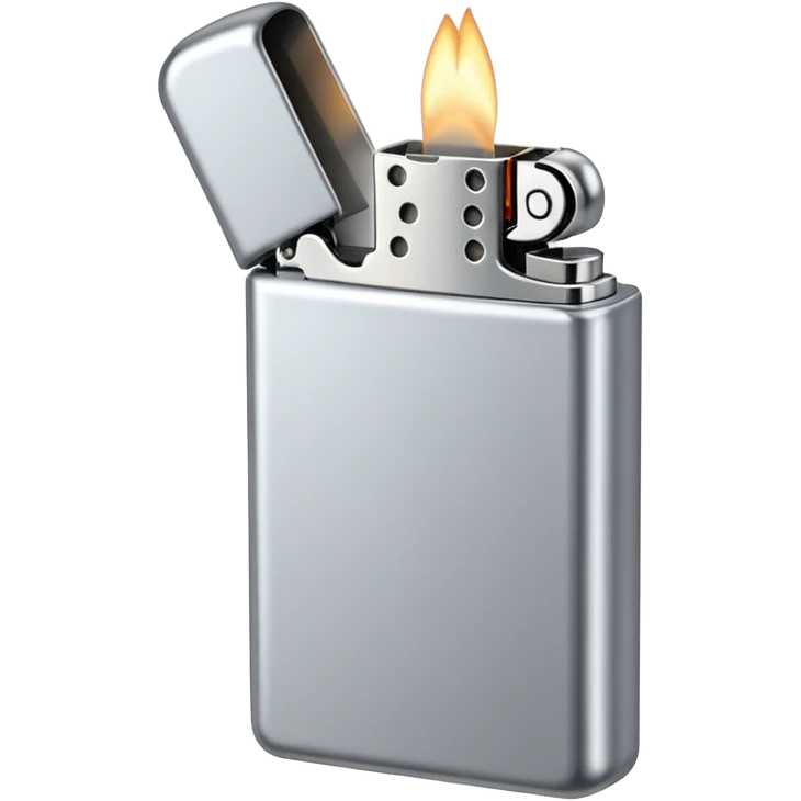 silver lighter emoji