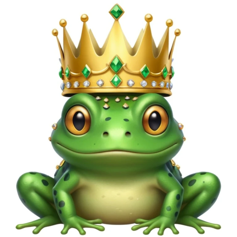 Frog lord emoji