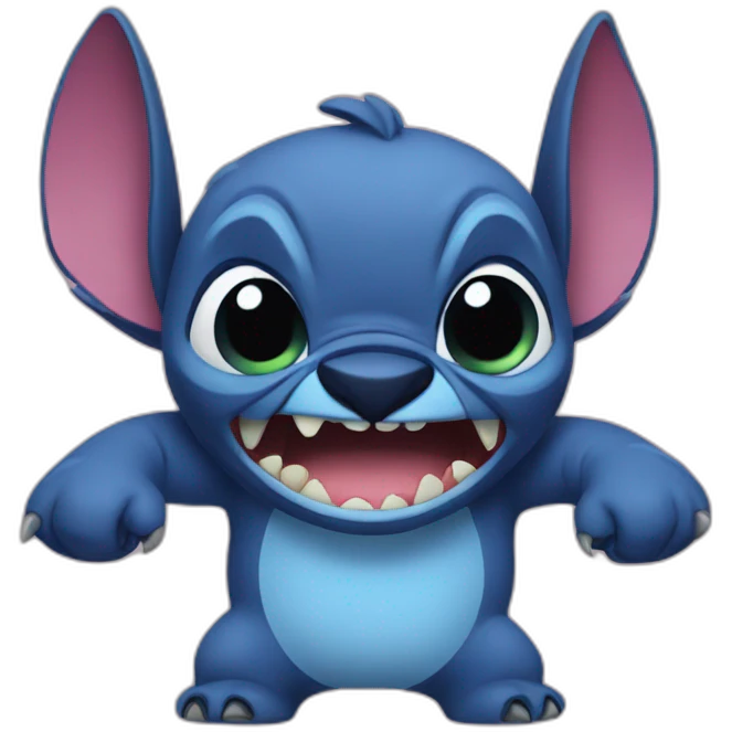 Stitch angry  emoji