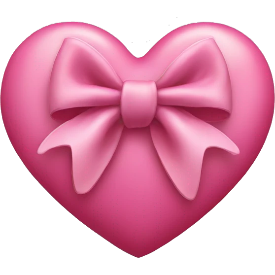 heart bow emoji
